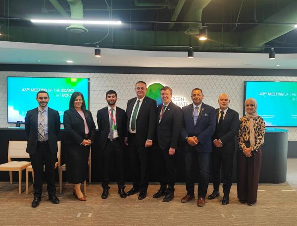 وزير البيئة يزور المقر الرئيسي لصندوق المناخ الأخضر في سيؤول