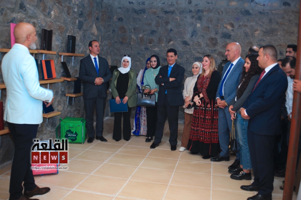 افتتاح معمل بوابة جراسيا للصناعات الجلدية والمكتبية في ام الجمال