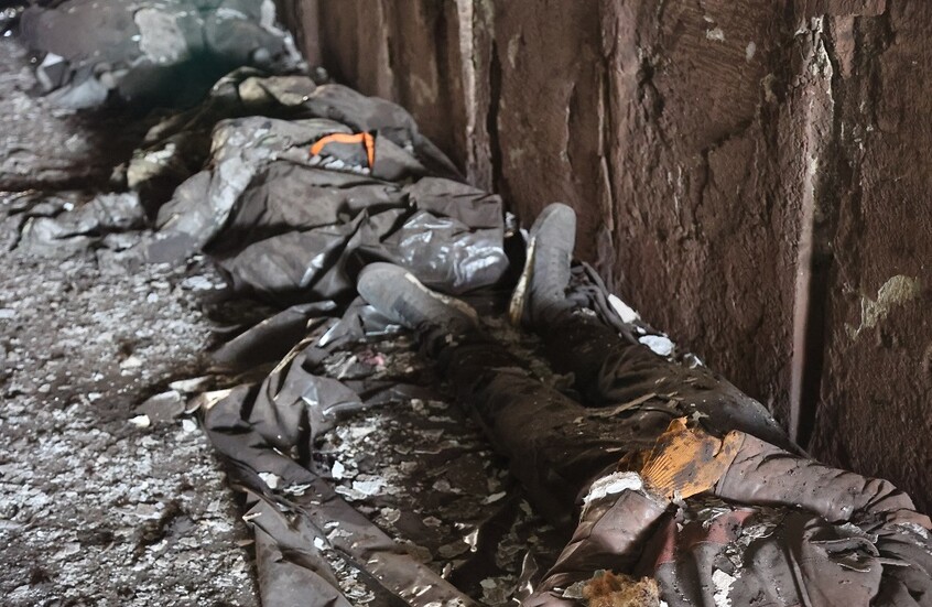 العثور على أكثر من 200 جثة لمسلحين أوكرانيين في سودجا