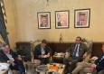 سفير الأردن في سوريا يلتقي وفد معهد الشرق الأوسط الأمريكي