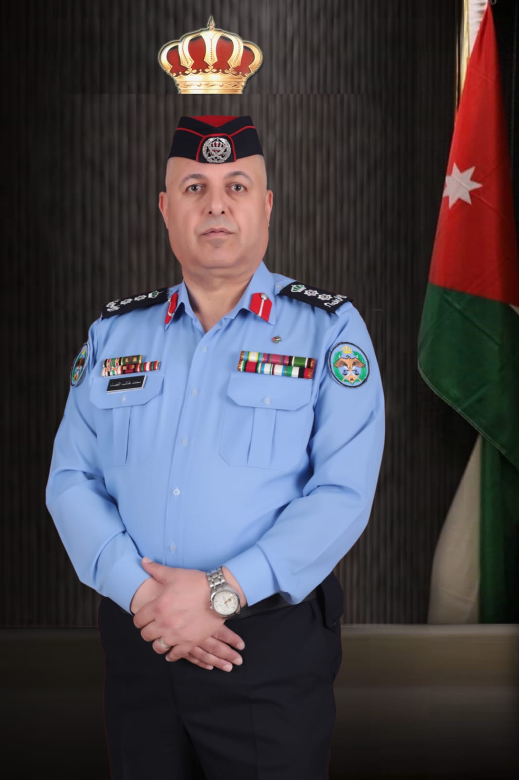 العقيد محمد طالب القضاء .. مبارك الإرادة الملكية السامية