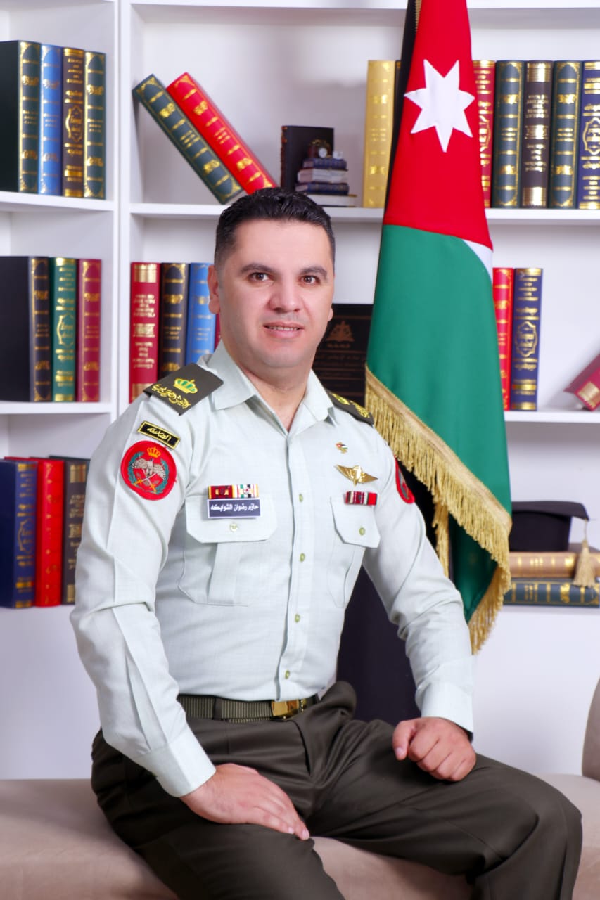 الرائد حازم رضوان عبدالسلام الشوابكة ... مبارك الترفيع