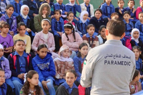 الأمن يطلق المسعف الصغير لتعزيز ثقافة الإسعاف لدى طلبة المدارس