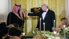 ترامب يقيم مأدبة في البيت الأبيض على شرف بن سلمان بحضور ماسك ورونالدو