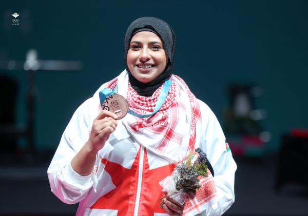 برونزية لأسماء عيسى في ختام دورة ألعاب التضامن الإسلامي