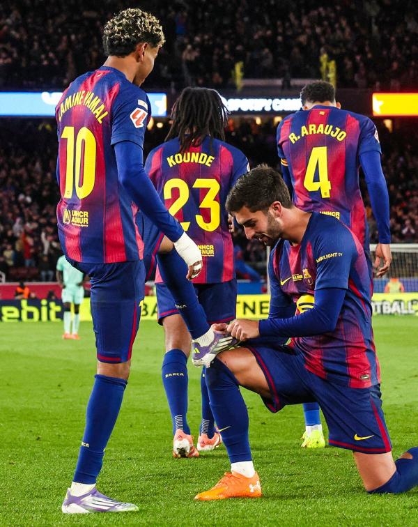 برشلونة يعود لليالي الكامب نو برباعية في مرمى بيلباو