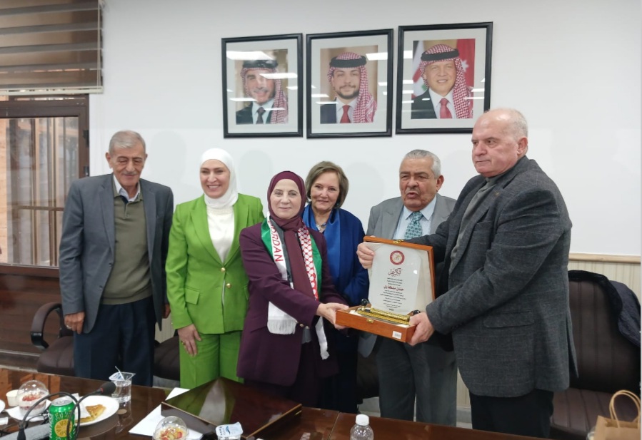 إعمار إربد تُكرم الدكتورة حنان ملكاوي بعد فوزها بجائزة عربية مرموقة