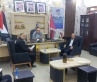 رئيس لجنة بلدية ذيبان يستقبل رئيس قسم الاشتراكات والاستثمار في بنك تنمية المدن والقرى