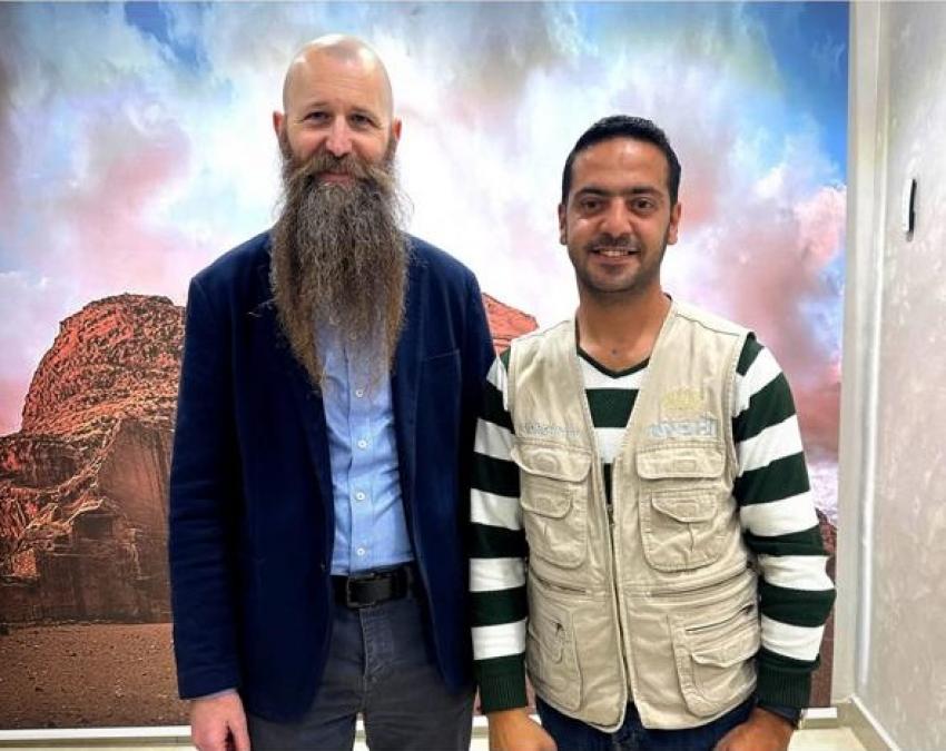 السفير الأمريكي يزور البترا ووادي موسى