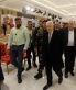 الرئيس الفلسطيني يتفقد قاعة الانتخابات المركزية لحركة الشبيبة