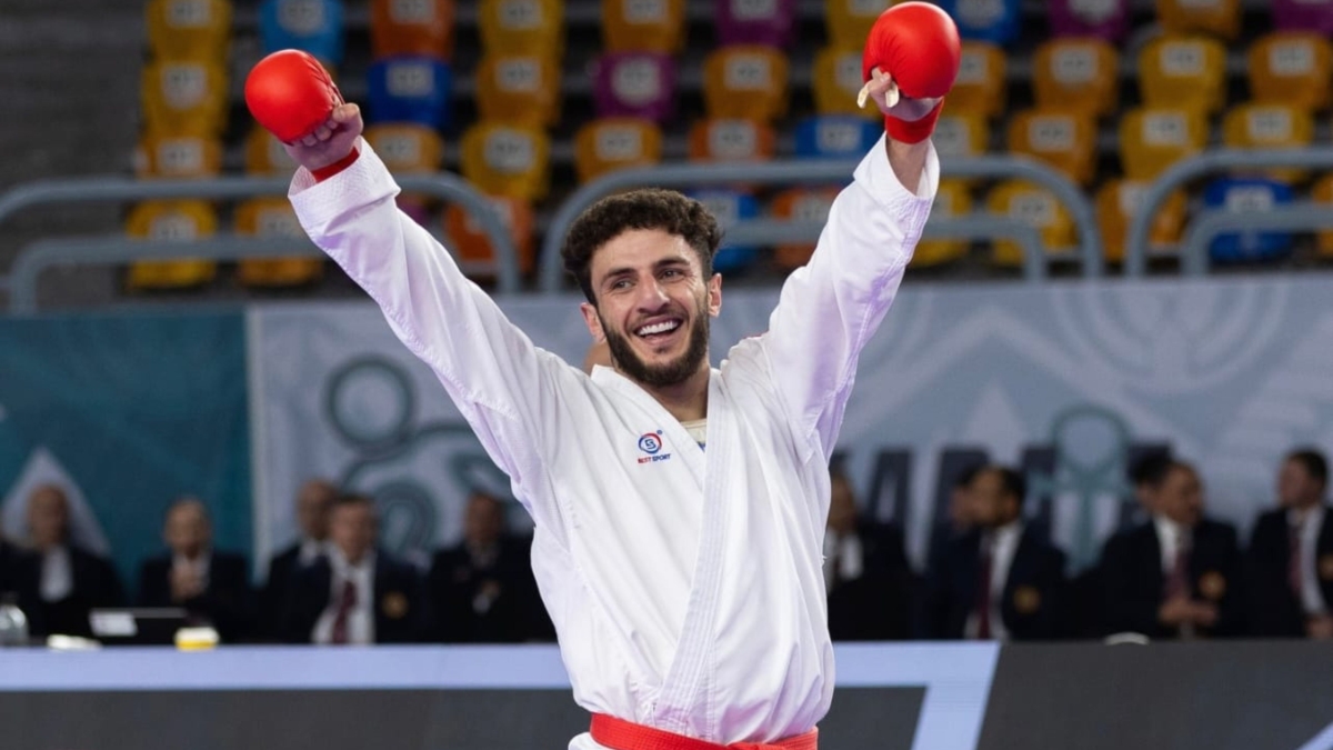 الجعفري يحرز الميدالية البرونزية ببطولة العالم للكراتيه