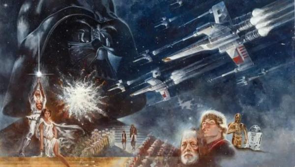 عمرها نصف قرن .. بيع اللوحة الأولى لـحرب النجوم بـ3.9 مليون دولار