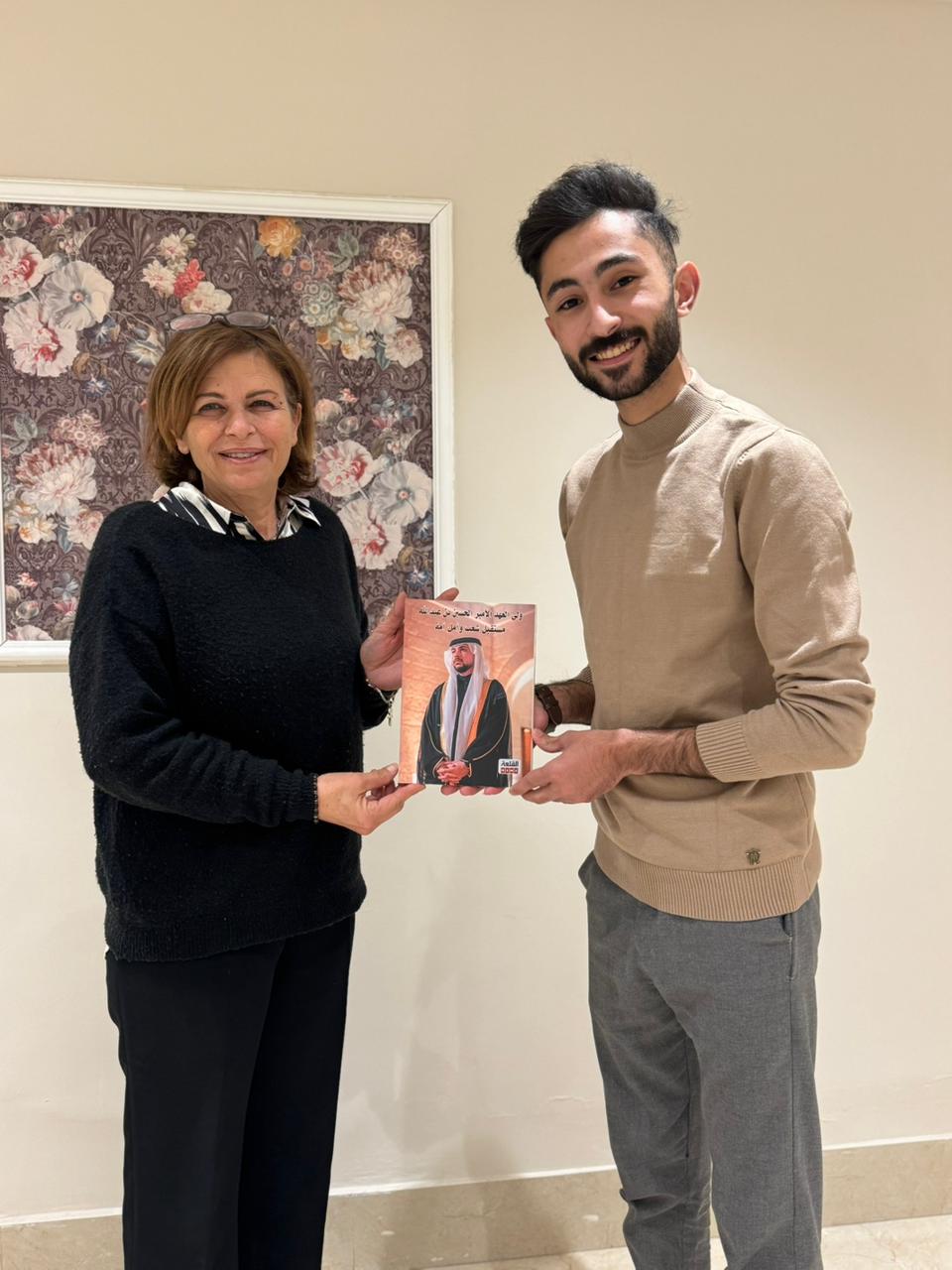 المهندس عمرو أبو عنقور يقدّم  كتاب «مستقبل شعب وأمل أمة» للمؤسس والمدير التنفيذي لمنصة كيدوز تايمز