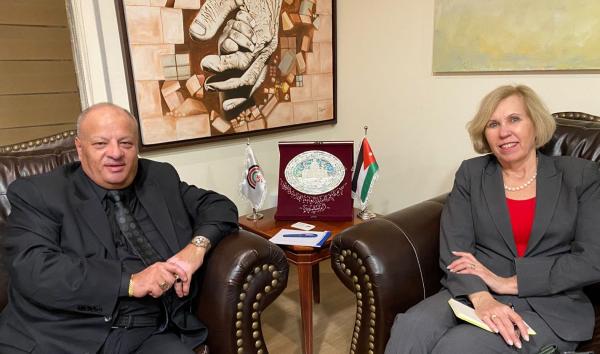سماوي يلتقي سفيرة دولة أستراليا في الأردن
