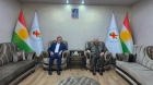 غفور مخموري السكرتير العام لــ YNDK یستقبل السکرتیر العام لعصبة كادحي كوردستان