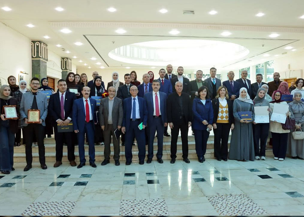 تكريم الفائزين في جائزة البحث العلمي لطلبة الجامعات الأردنيّة