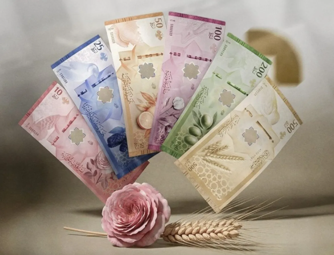 معاني الرموز والعناصر البصرية في العملة السورية الجديدة