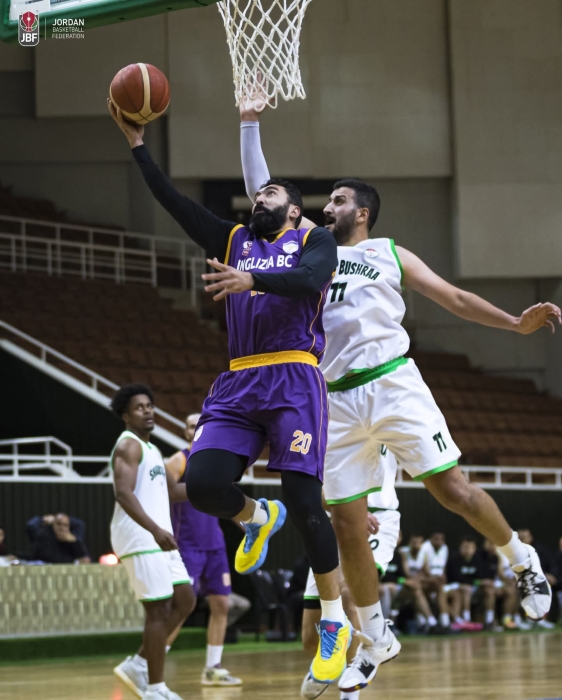 الإنجليزية تتفوق على شباب بشرى في الدوري الممتاز لكرة السلة