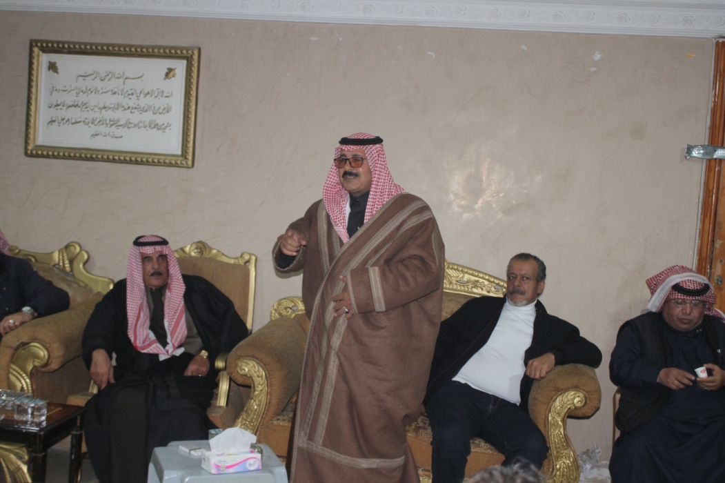 عشيرة صالح عبدالله أبو زيد تدعم كتلة سحاب