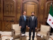 السفير  القضاة يلتقي وزير الداخلية السوري