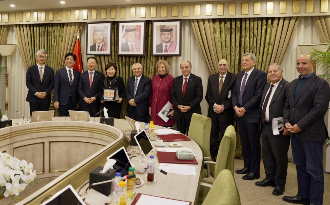 الصداقة الأردنية الكورية في الأعيان تلتقي وفد الجمعية الوطنية الكورية