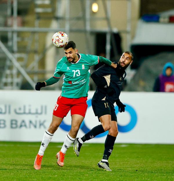 الوحدات يتفوق على البقعة برباعية في دوري المحترفين