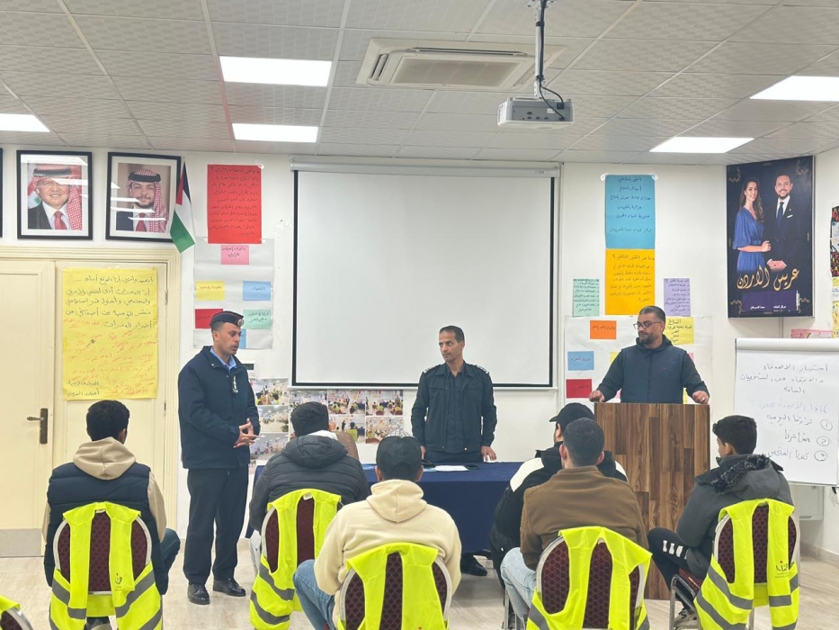 مركز شباب سما السرحان ينظم جلسة توعوية حول السلامة المرورية والحد من الحوادث