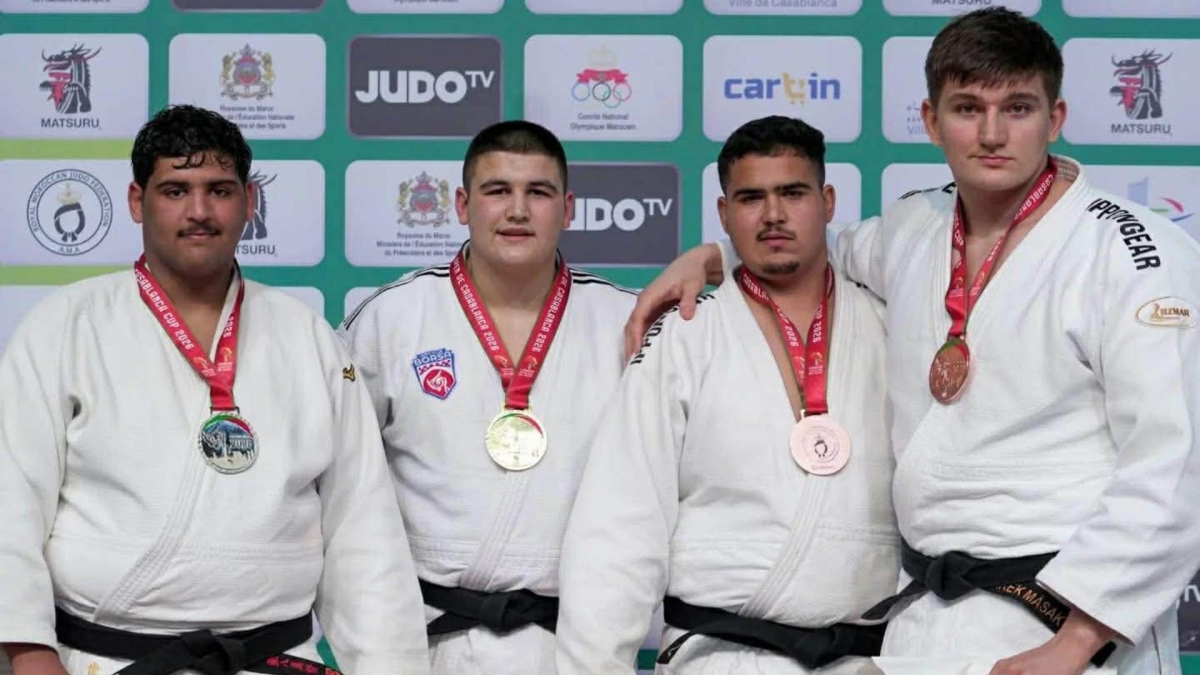 3 ميداليات برونزية للأردن في بطولة كأس أفريقيا للجودو