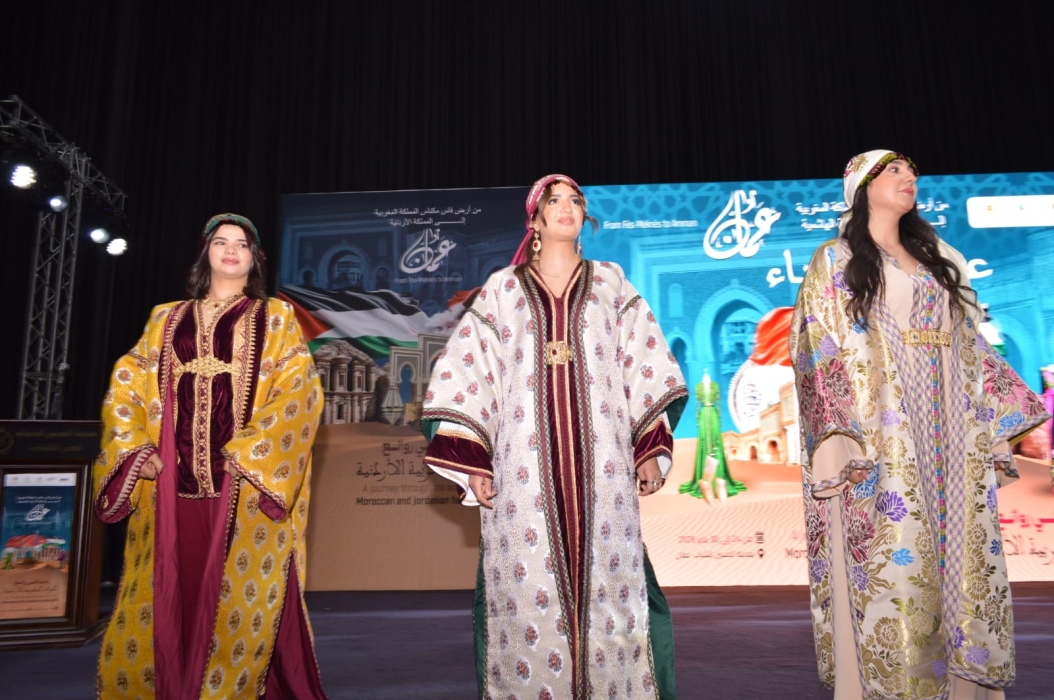 لقطات مميزة من حفل افتتاح المعرض الأردني المغربي للصناعات والحرف التقليدية  ( صور )