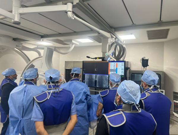 إجراء أول عملية قسطرة قلبية في مستشفى الأميرة بسمة التعليمي