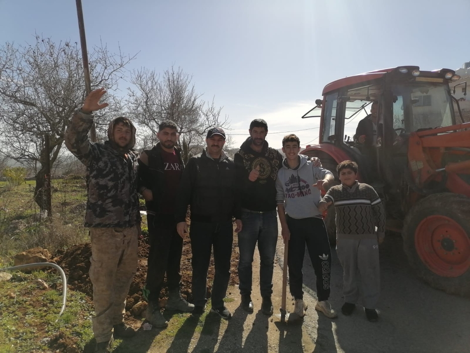 مركز شباب عبين عبلين يحتفل بيوم الشجرة بالشراكة مع بلدية الجنيد