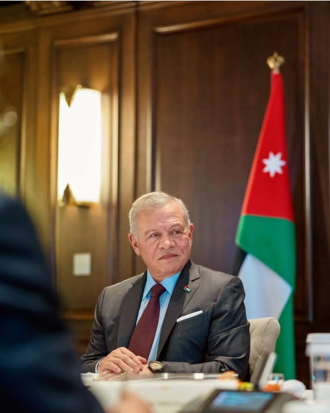 اسماعيل العنابي يقدم تهنئة  بعيد ميلاد جلالة الملك عبدالله الثاني  المفدى