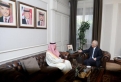 العيسوي يلتقي السفير السعودي