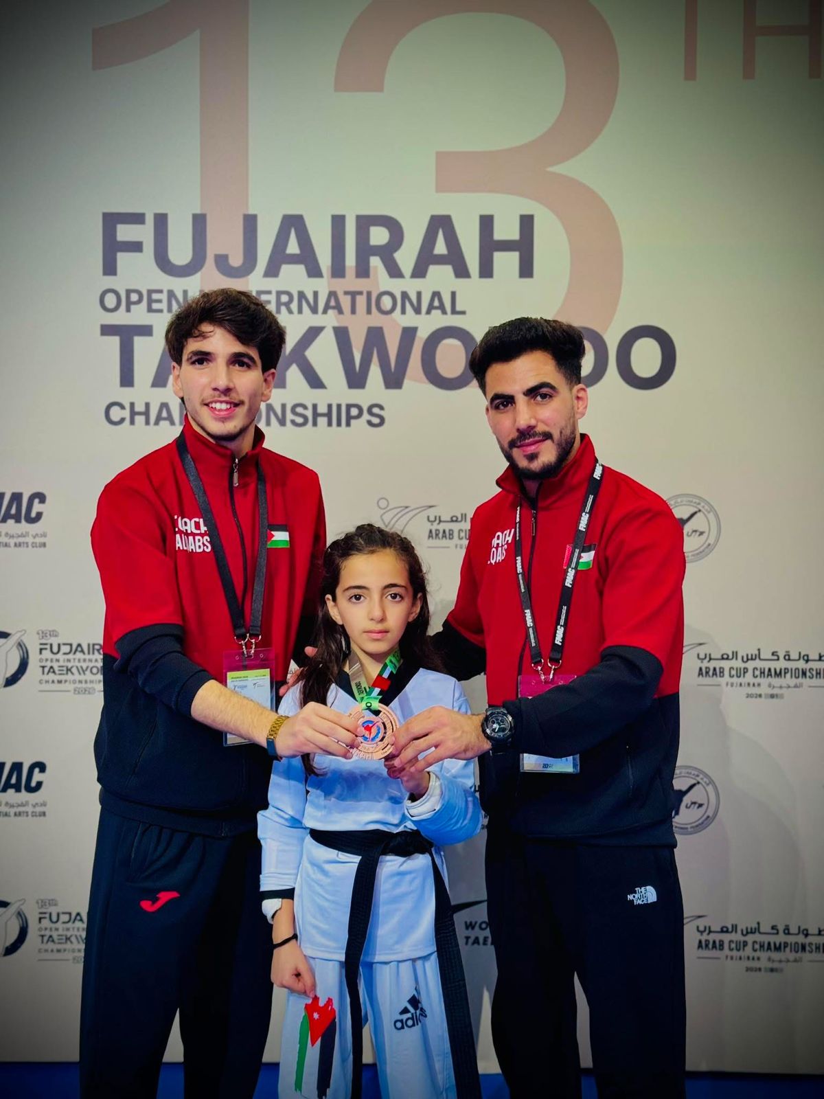 البطلة ريتاج أنس تحرز الميدالية البرونزية في بطوله الفجيرة الدوليه