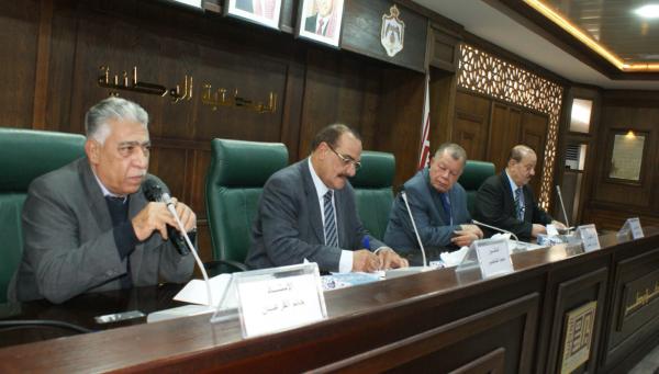 إشهار على جسر الزمن لـ حاتم القرعان في المكتبة الوطنية