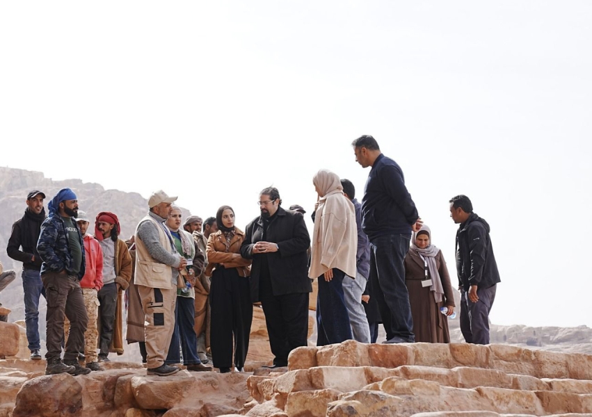 مواصلة أعمال الترميم في البترا: تعزيز حماية قبر الجرة وفق المعايير الدولية