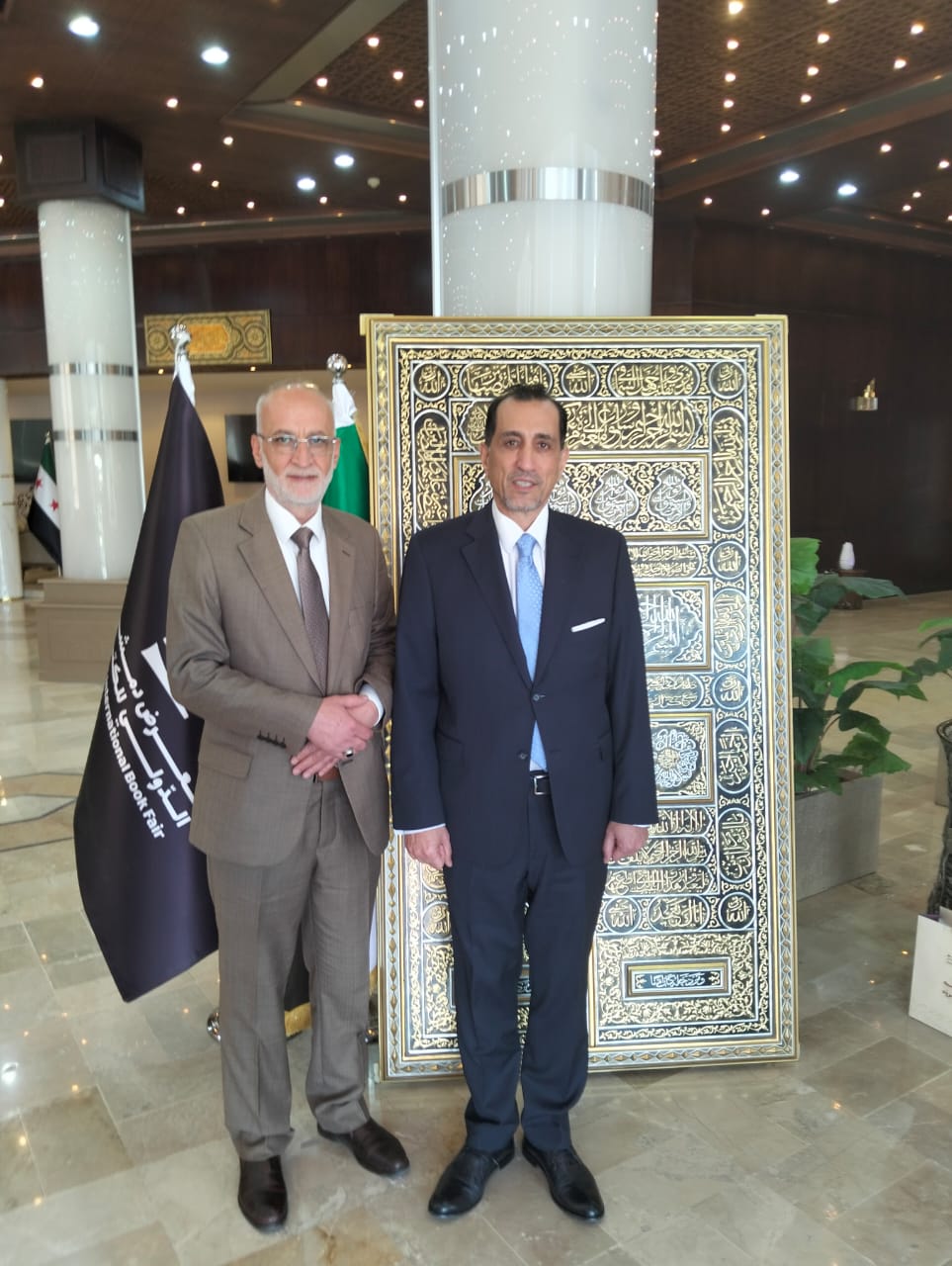 اتحاد الناشرين يثمن زيارة السفير الأردني للمشاركين في معرض دمشق الدولي للكتاب