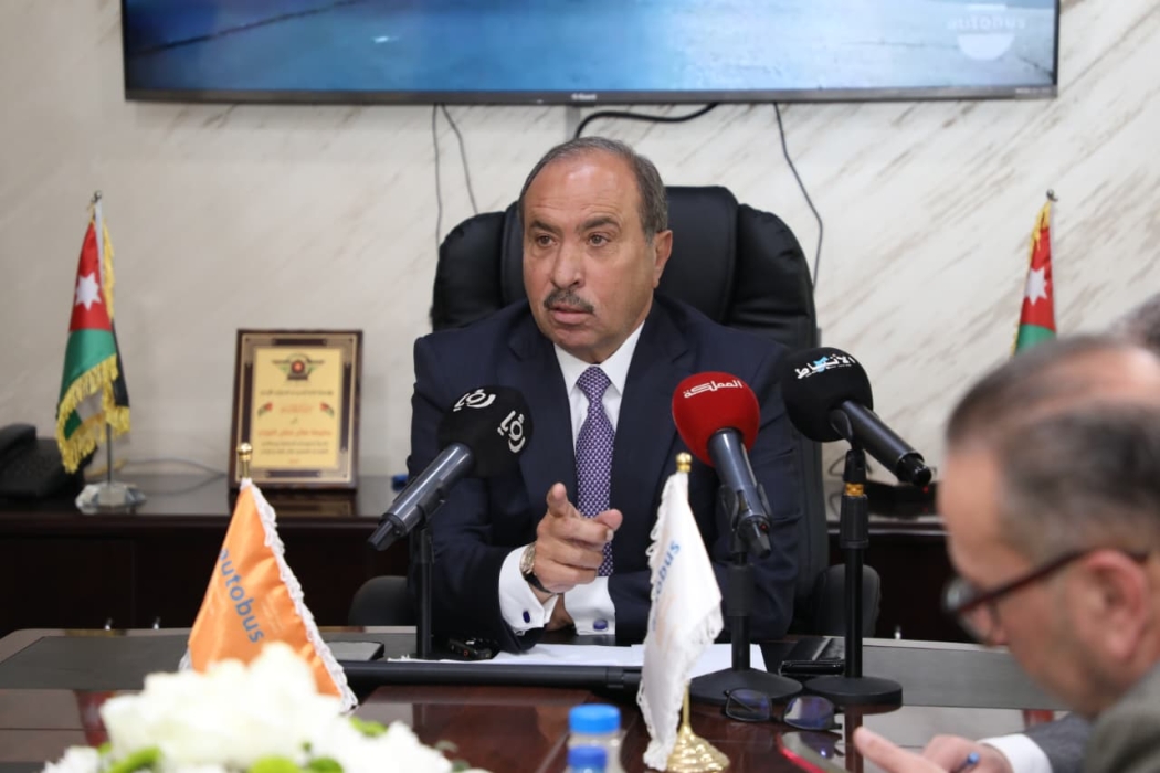 اللوزي: هدفنا منظومة نقل آمنة ومنتظمة بأقل تكلفة وايجاد 500 فرصة عمل جديدة بحلول 2027