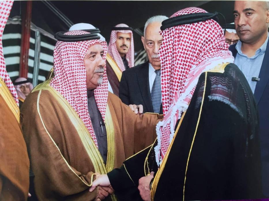 الشيخ  محمد  سالم  البنيان  الحجايا يرفع  بطاقه  تهنئة  إلى جلالة  الملك  وولي العهد  بحلول شهر رمضان المبارك