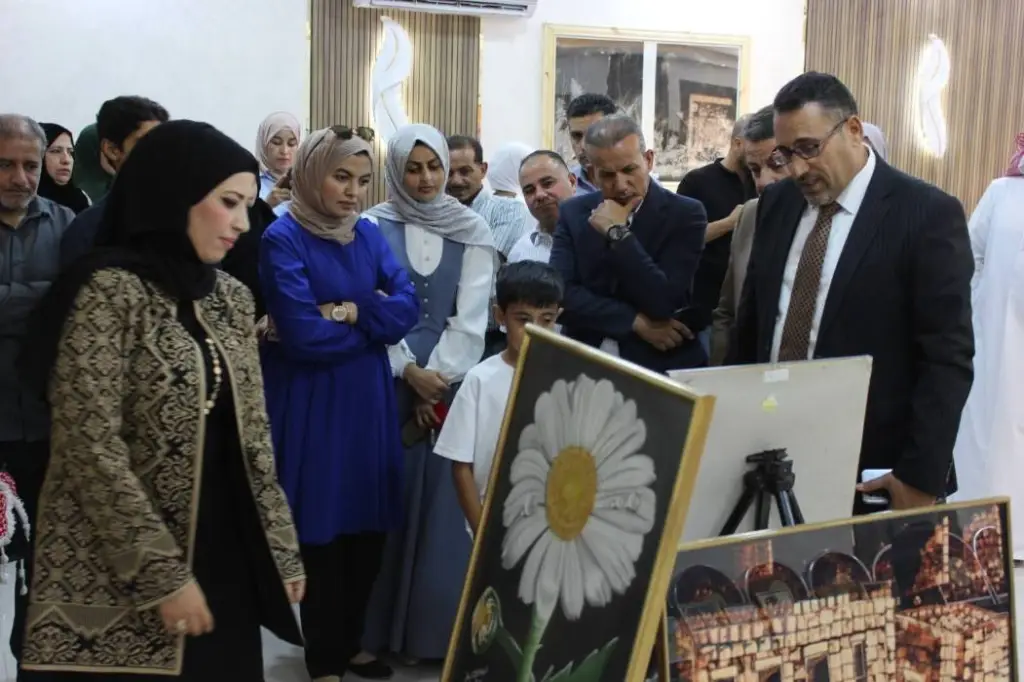 ثقافة المفرق تفتتح معرض الفن التشكيلي المشترك بعنوان  تراثيات وطن ( صور )