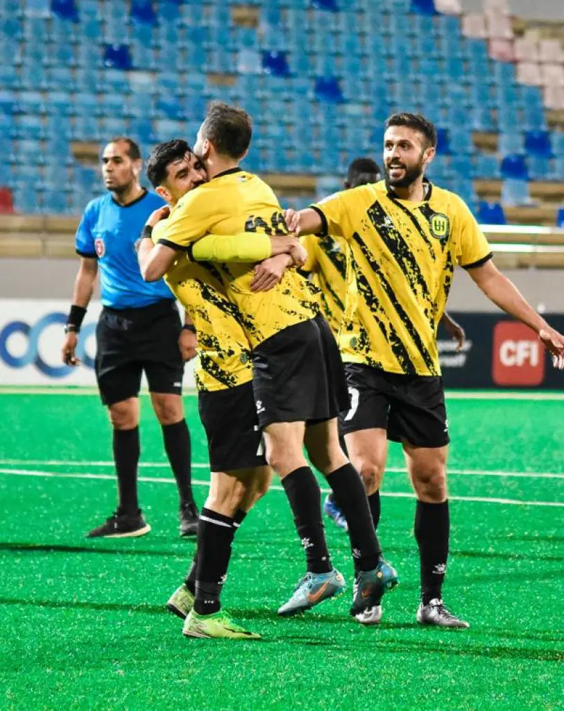 الحسين إربد يقلب الطاولة ويفوز على الجزيرة في درع الاتحاد