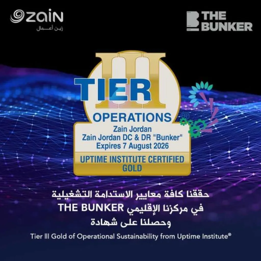 مركز زين الإقليمي يحصل على شهادة بالاستدامة
