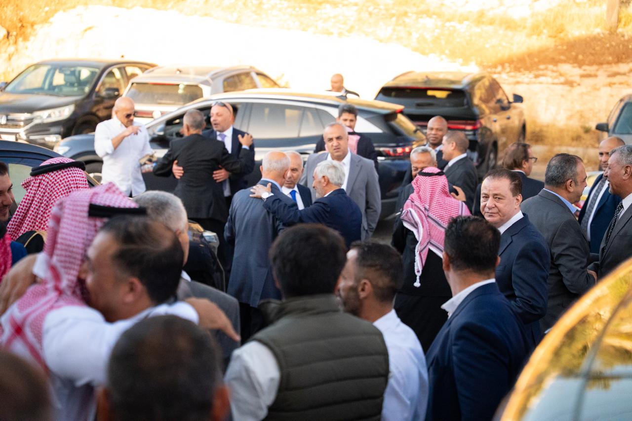 عشيرتا أبو تاية والدباس تتبادلان آيات المحبة والأصالة .. جاهة النقيب سيف زيد مشهور زعل أبو تاية