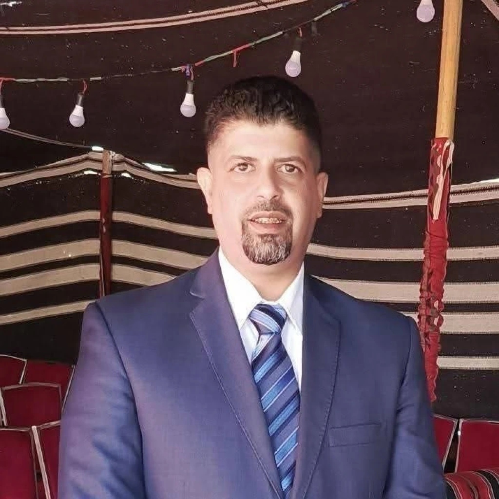 محمد الكعابنه يهنئ أبراهيم القهيوي بتعيينه رئيس قسم مالي في  أمانة عمان