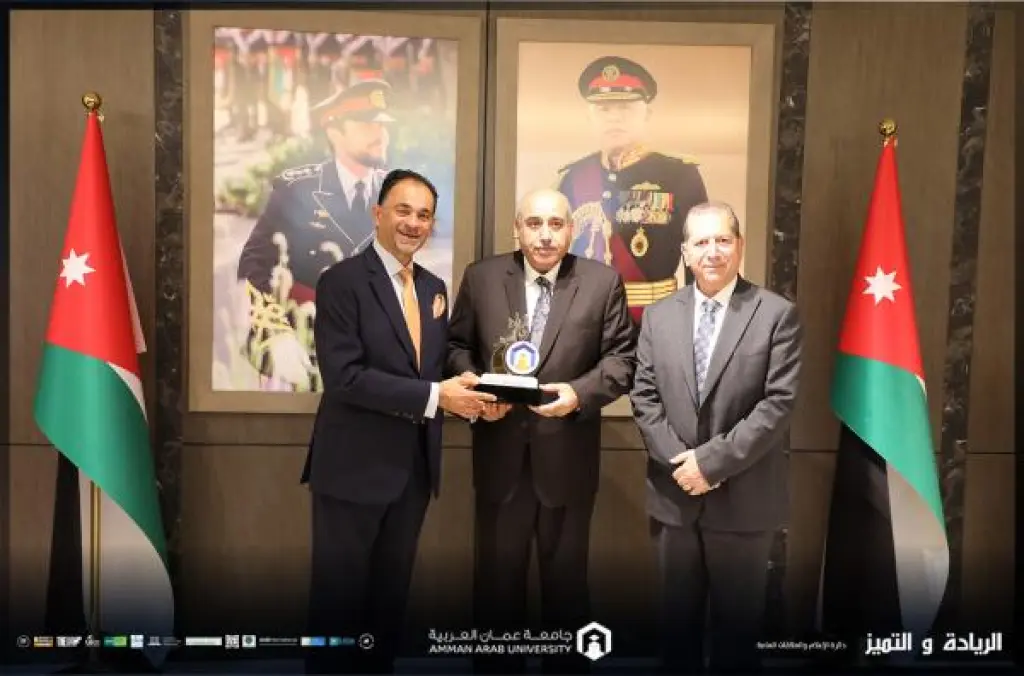 رئيس مجلس النواب الأردني يستقبل رئيس مجلس أمناء ورئيس جامعة عمّان العربية