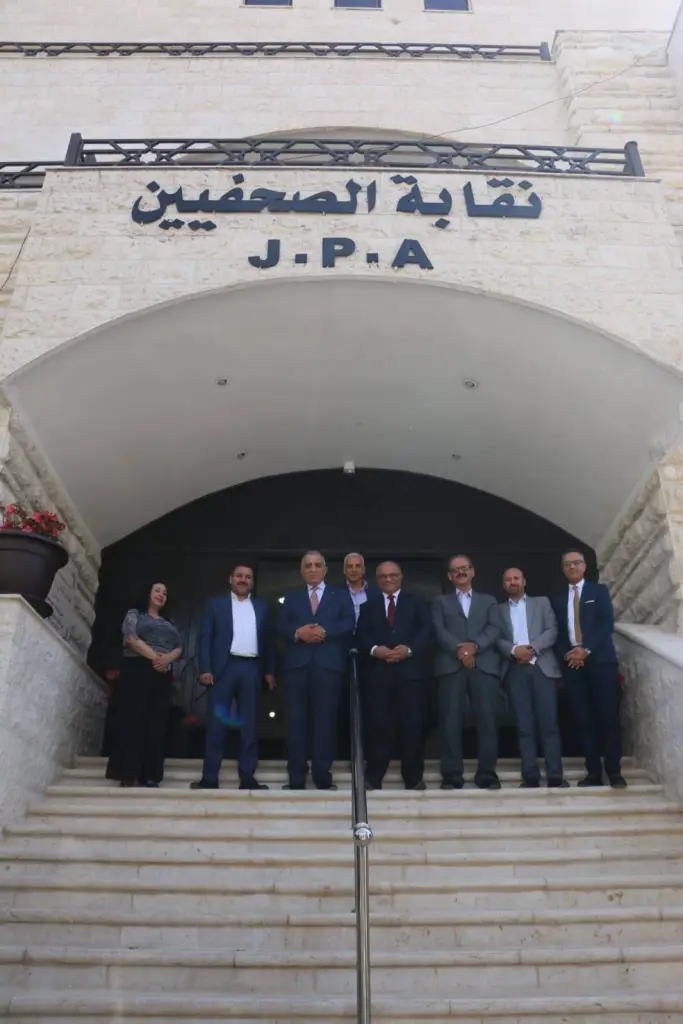 الرواشدة يزور نقابة الصحفيين ويلتقي مجلسها