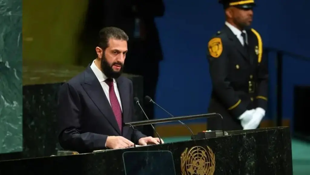 الشرع أمام الأمم المتحدة: الجولان سيبقى أرضاً سورية