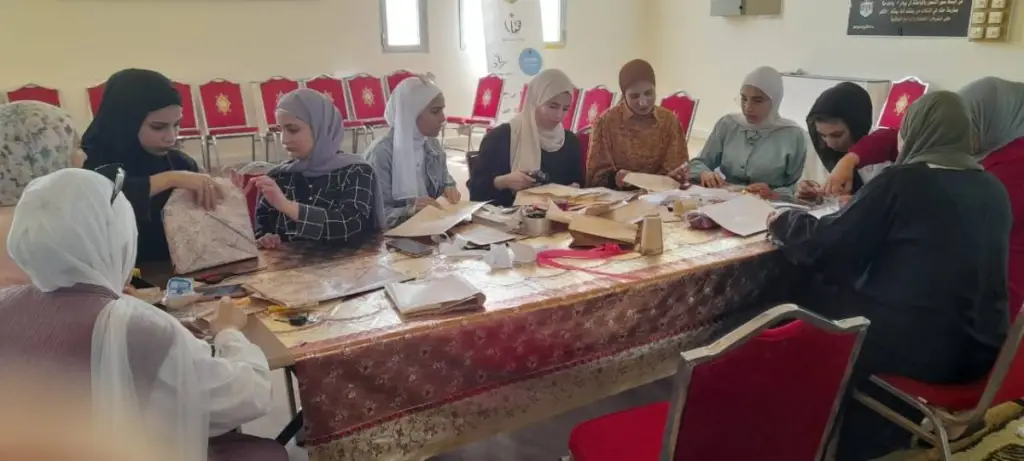 اختتام تدريبات التسويق والتغليف في مركز شابات عي