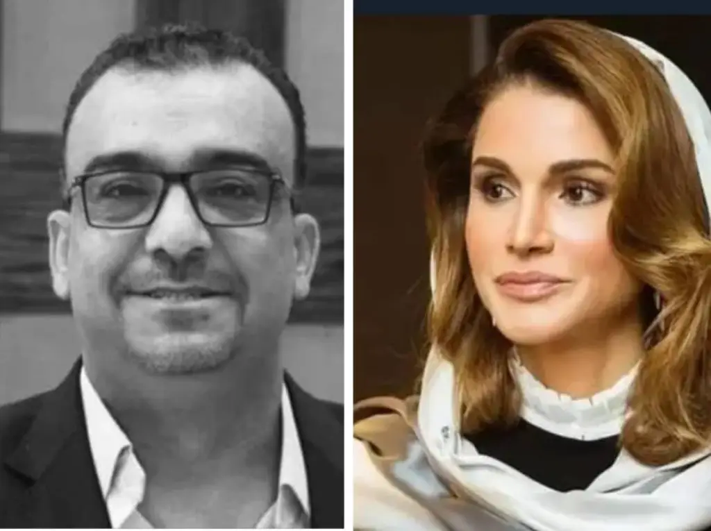 الملكة رانيا تعزّي بوفاة الصحفي جهاد أبو بيدر