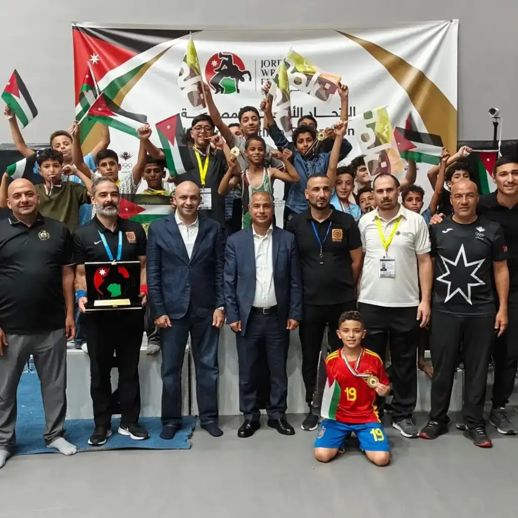 ​أمانة عمان تحصل على المركز الاول في بطولة المصارعة "درع الاتحاد" لفئة البراعم